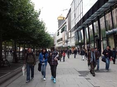 Shopping auf der Zeil