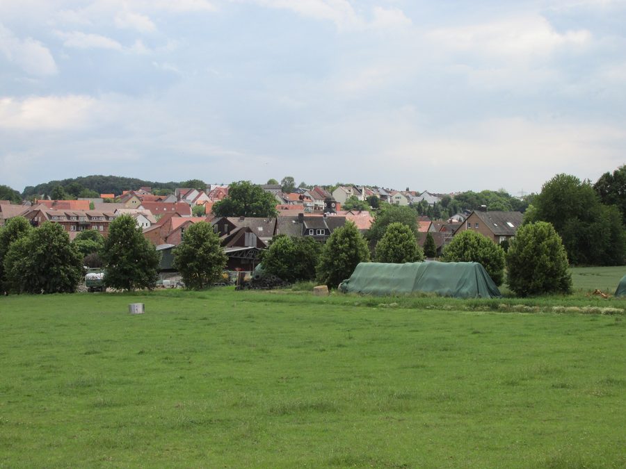 Ortskern von Rengershausen, einem Stadtteil von Baunatal