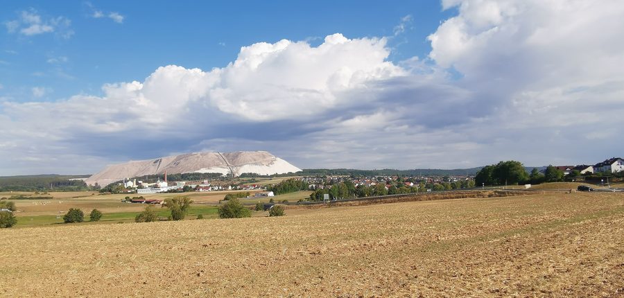 Kaliabraumhalde bei Neuhof bei Fulda