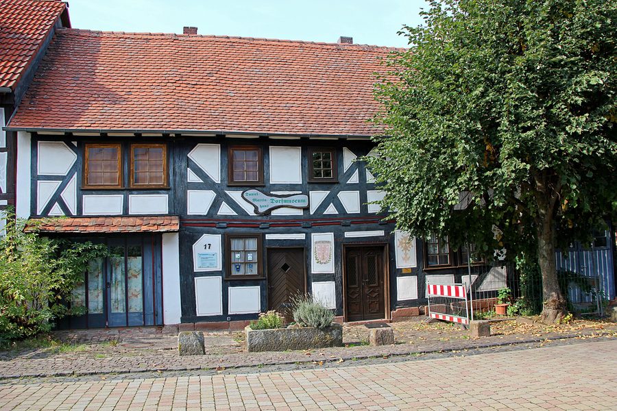 Dorfmuseum Daniel-Martin-Haus in Schwabendorf, Ansicht von Südosten