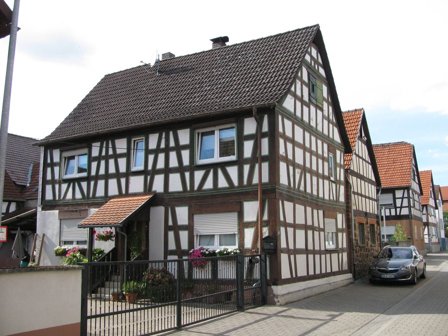 Fachwerkhaus in der Langstraße 13 in Hüttengesäß, Ronneburg