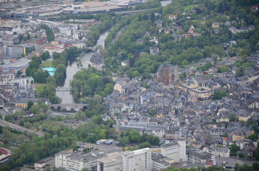 Wetzlarer Altstadt mit historischem Stadtraum