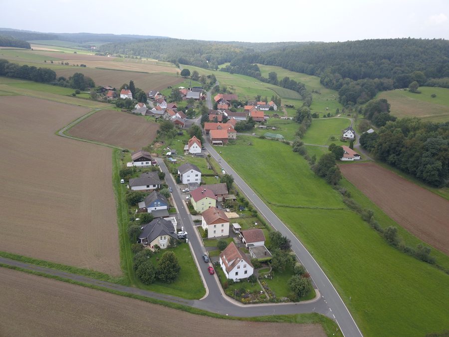 Lehnhausen seen from the south in 2017