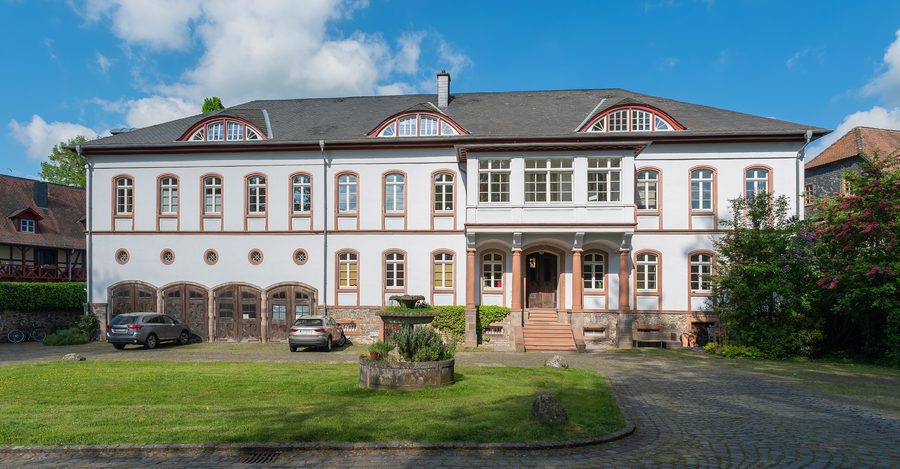 Gebäude in der Schloßgasse 4 in Lich, Hessen