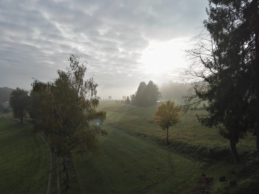 Morgenstimmung in Wald-Michelbach im Naturpark Bergstraße-Odenwald