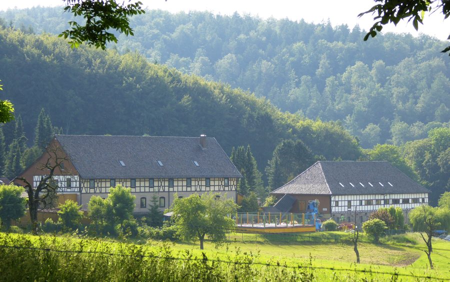 Ehemaliges Hofgut der Familie von Buttlar bei Ziegenhagen, heute Teil des Erlebnisparks Ziegenhagen