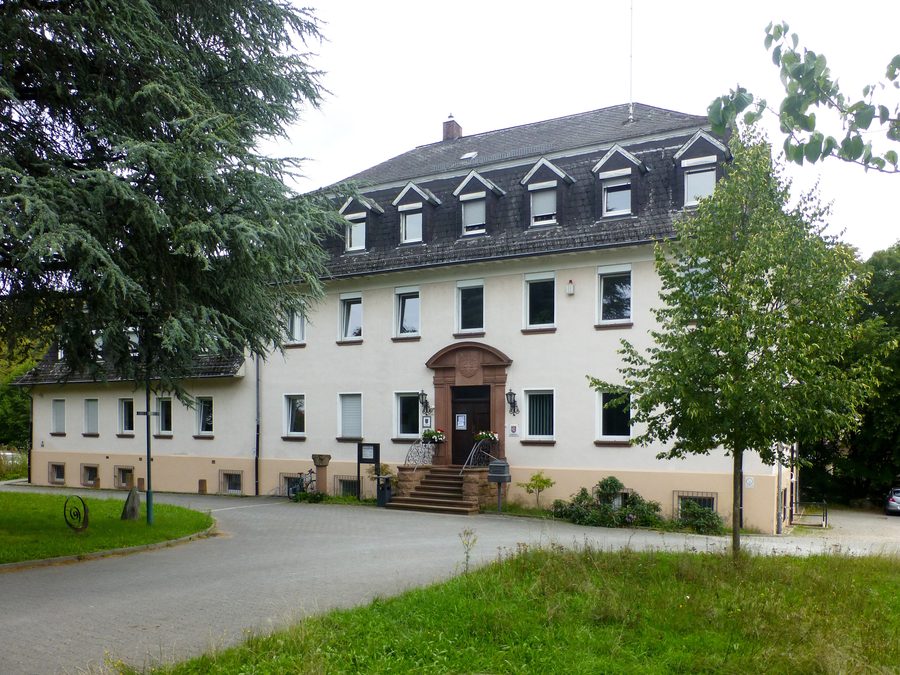 Rathaus von Birkenau in der Hauptstraße