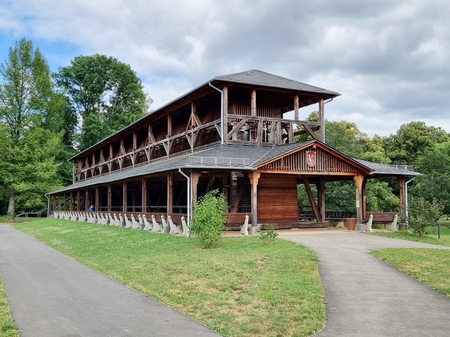 Gradierbau in Bad Salzhausen