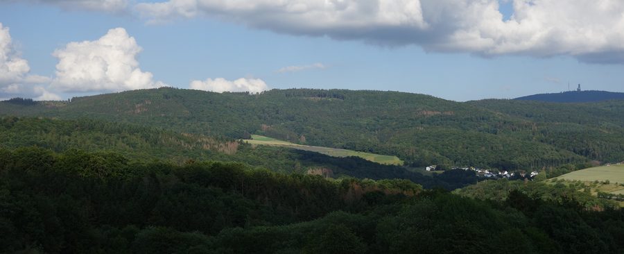 Windhain über Waldems-Wüstems von Reinborn aus gesehen