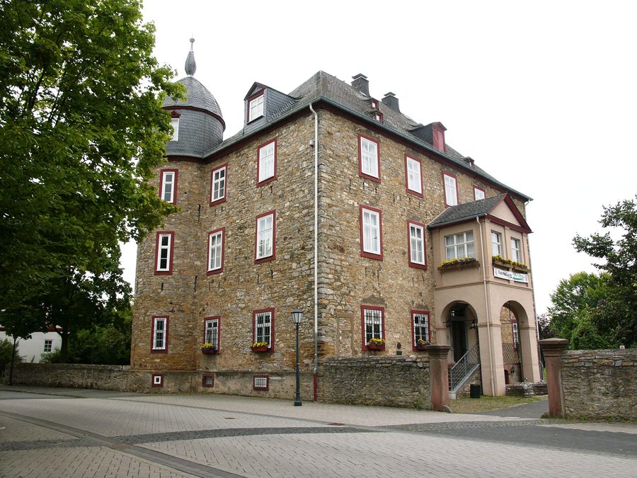 Werdorfer Schloss in Aßlar-Werdorf im Lahn-Dill-Kreis