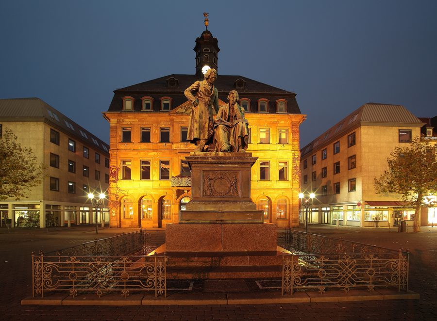 Brüder-Grimm-Denkmal in Hanau