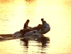 Abendstimmung auf dem See