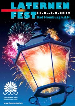 Laternenfest 2012 Bad Homburg Plakat